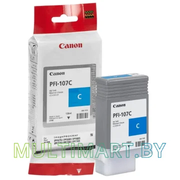 Картридж Canon PFI-107C картинка 3
